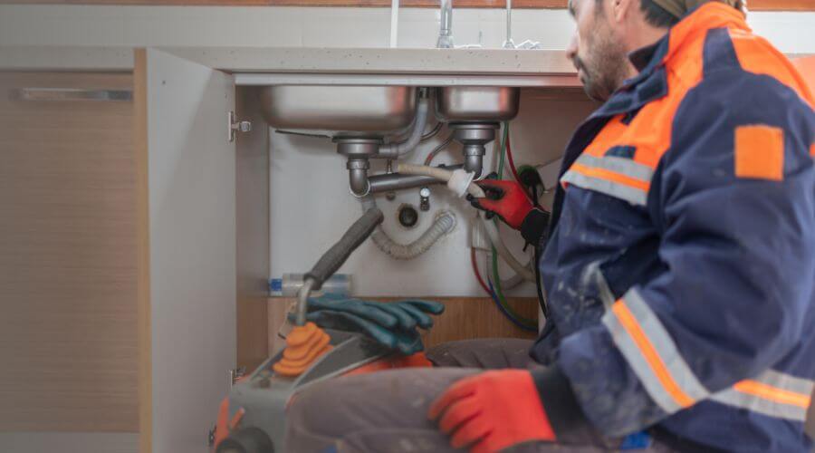 Professional slab leak plumber services in Dewar, OK